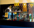Reflets de brasserie - Acrylique sur toile - 73 x 60 cm